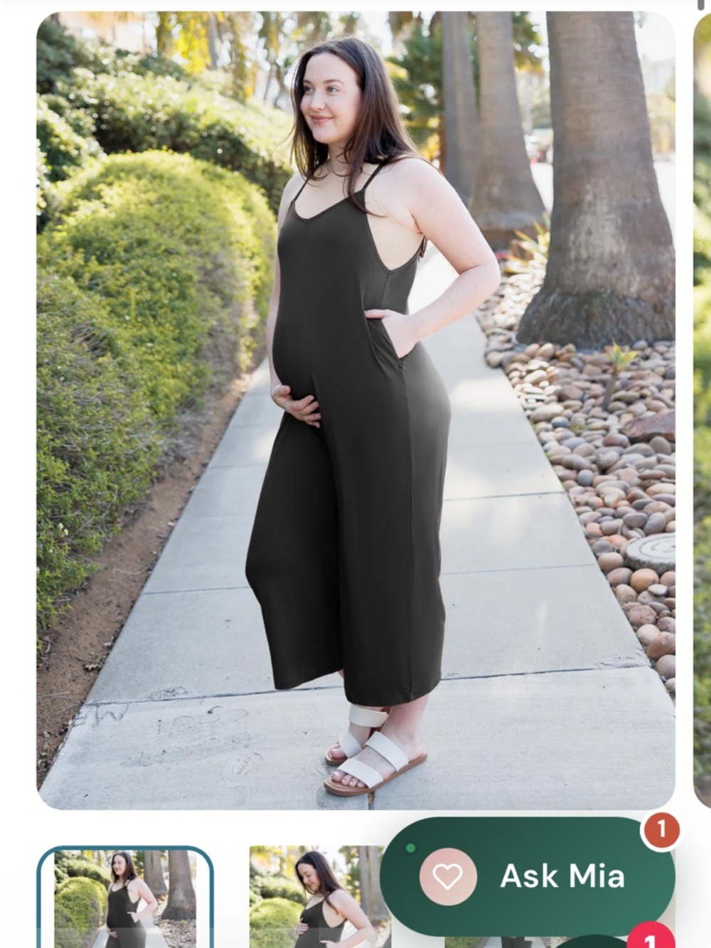 Kindred bravely Charlie Maternity and nursing romper jumpsuit